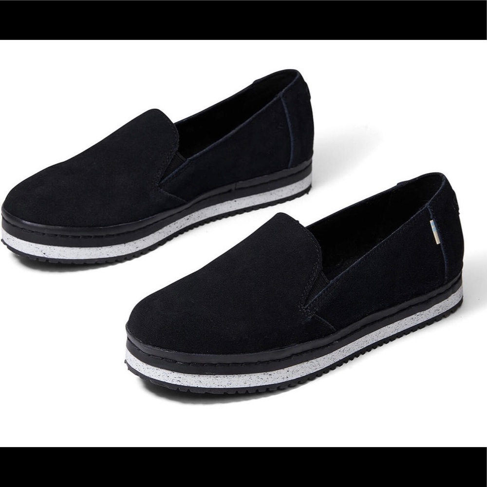 Black Platform Sneakers 5.5 New Never Worn